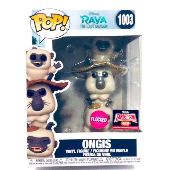 Funko | Toys | Raya Ongis Flocked Funko 